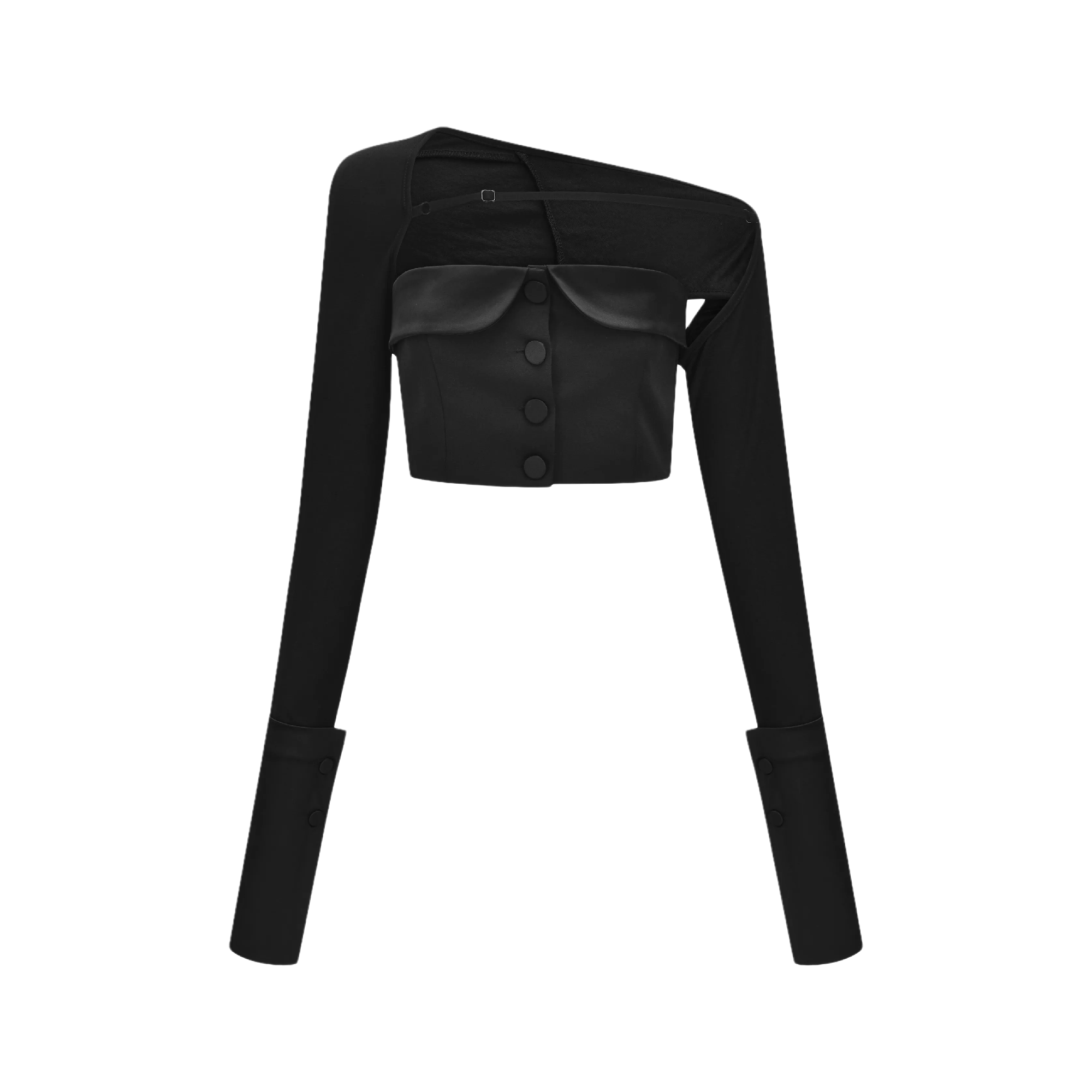 itsy spaghetti-detail crop top & skirt matching set (PRE-ORDER at 20th March) - itsy, it¡®s different