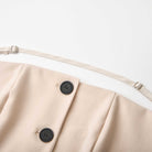 Savage-button-detail crop top - itsy, it¡®s different