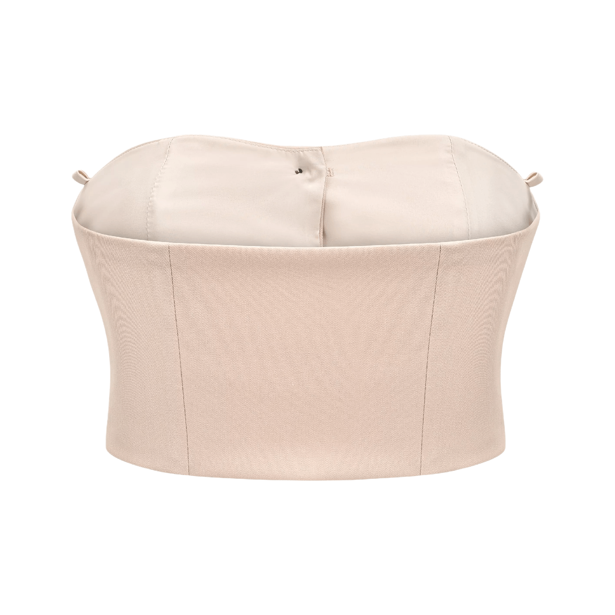 Savage-button-detail crop top - itsy, it¡®s different