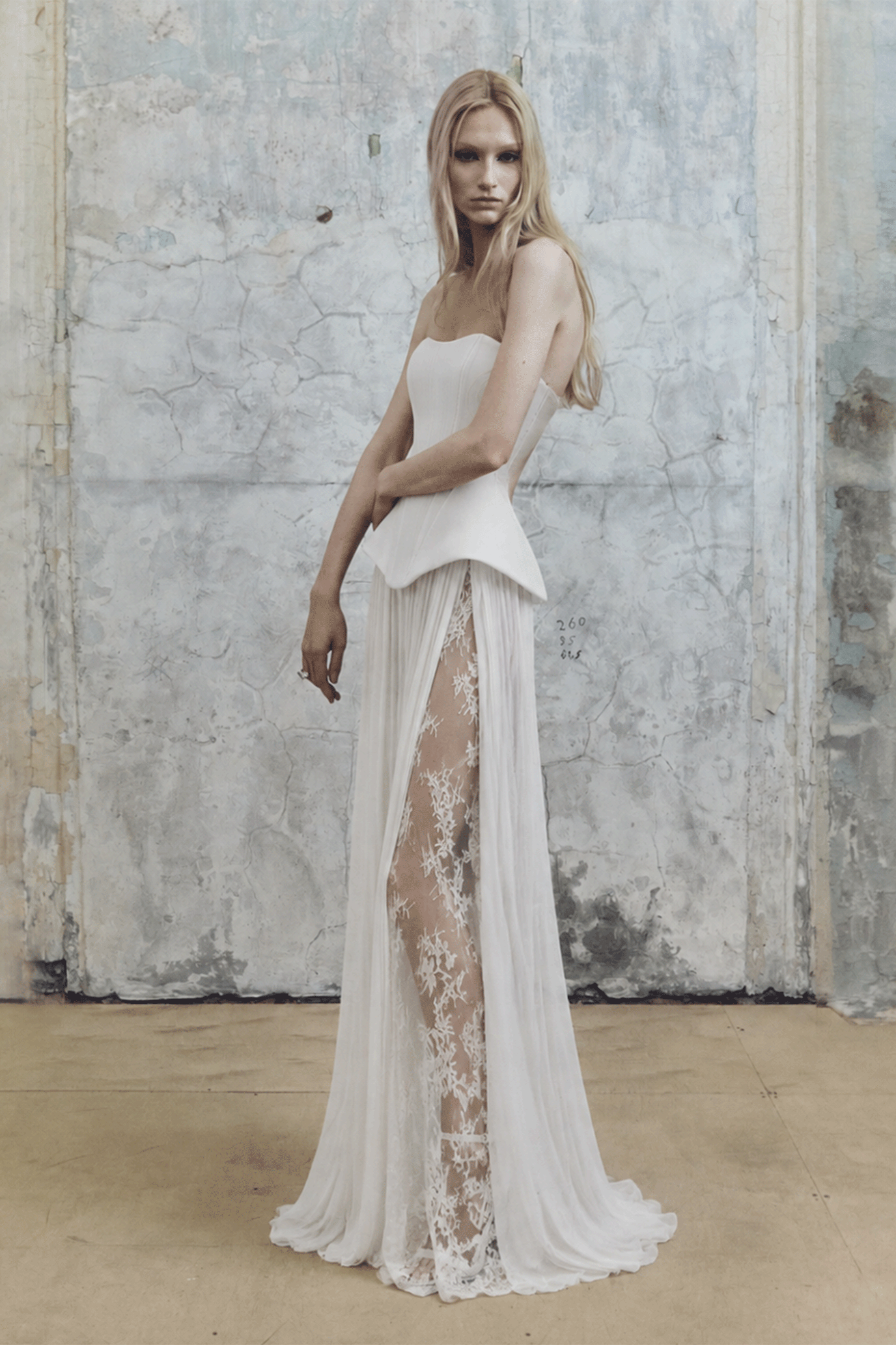 Polly White Corset Top & Pleated Skirt Set