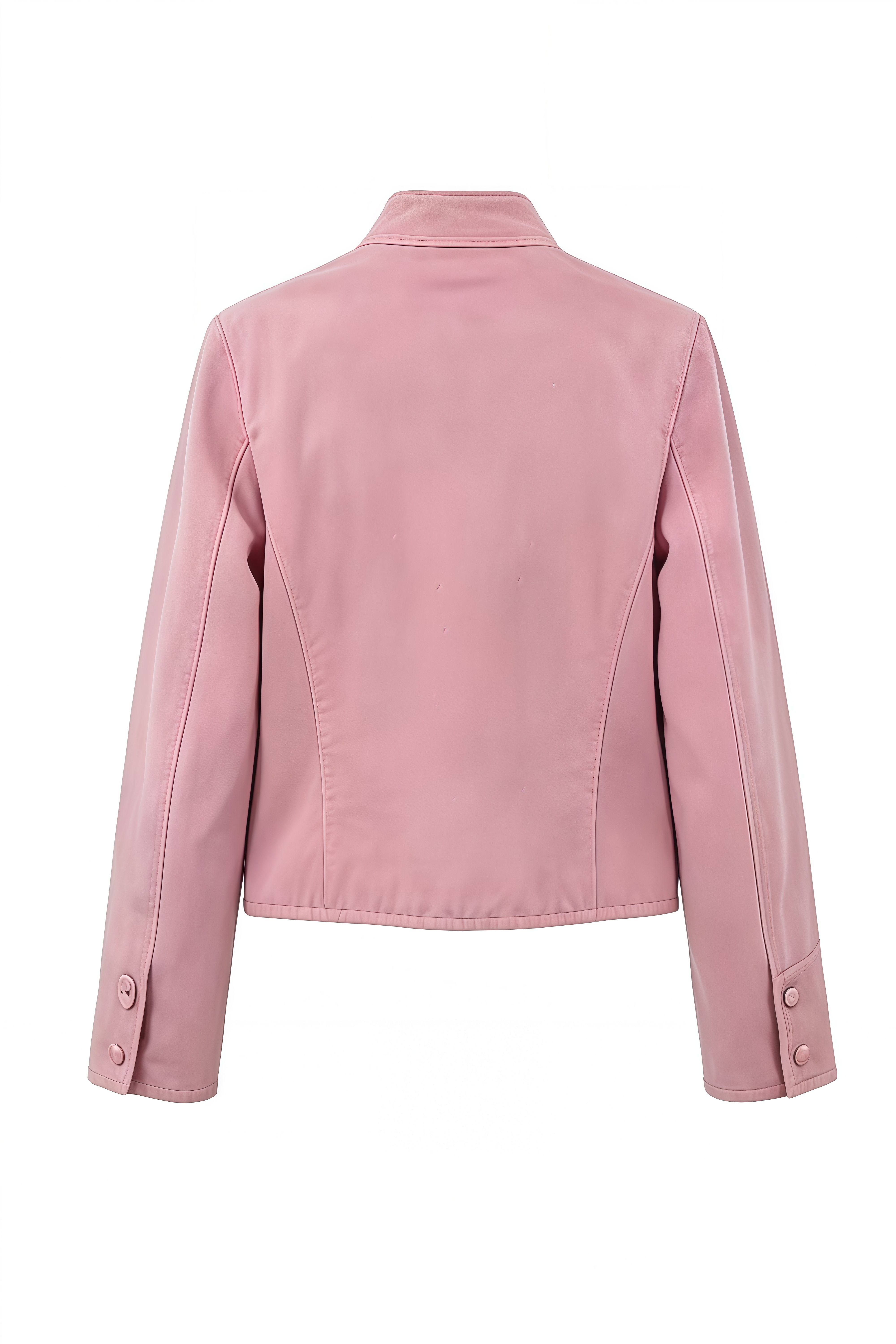 Isadora Pink Long Sleeves Structured Coat