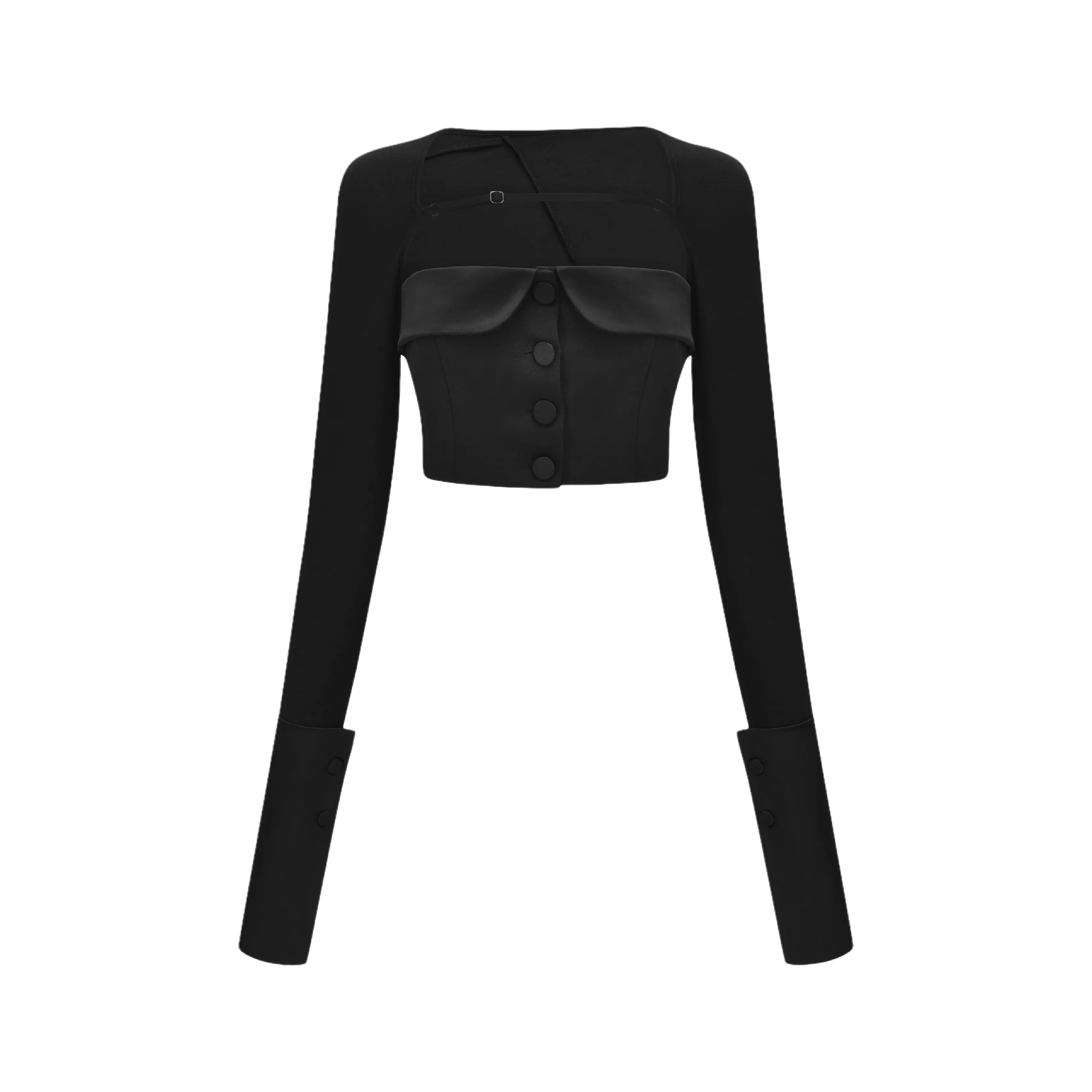 itsy spaghetti-detail crop top & skirt matching set (PRE-ORDER at 20th March) - itsy, it¡®s different
