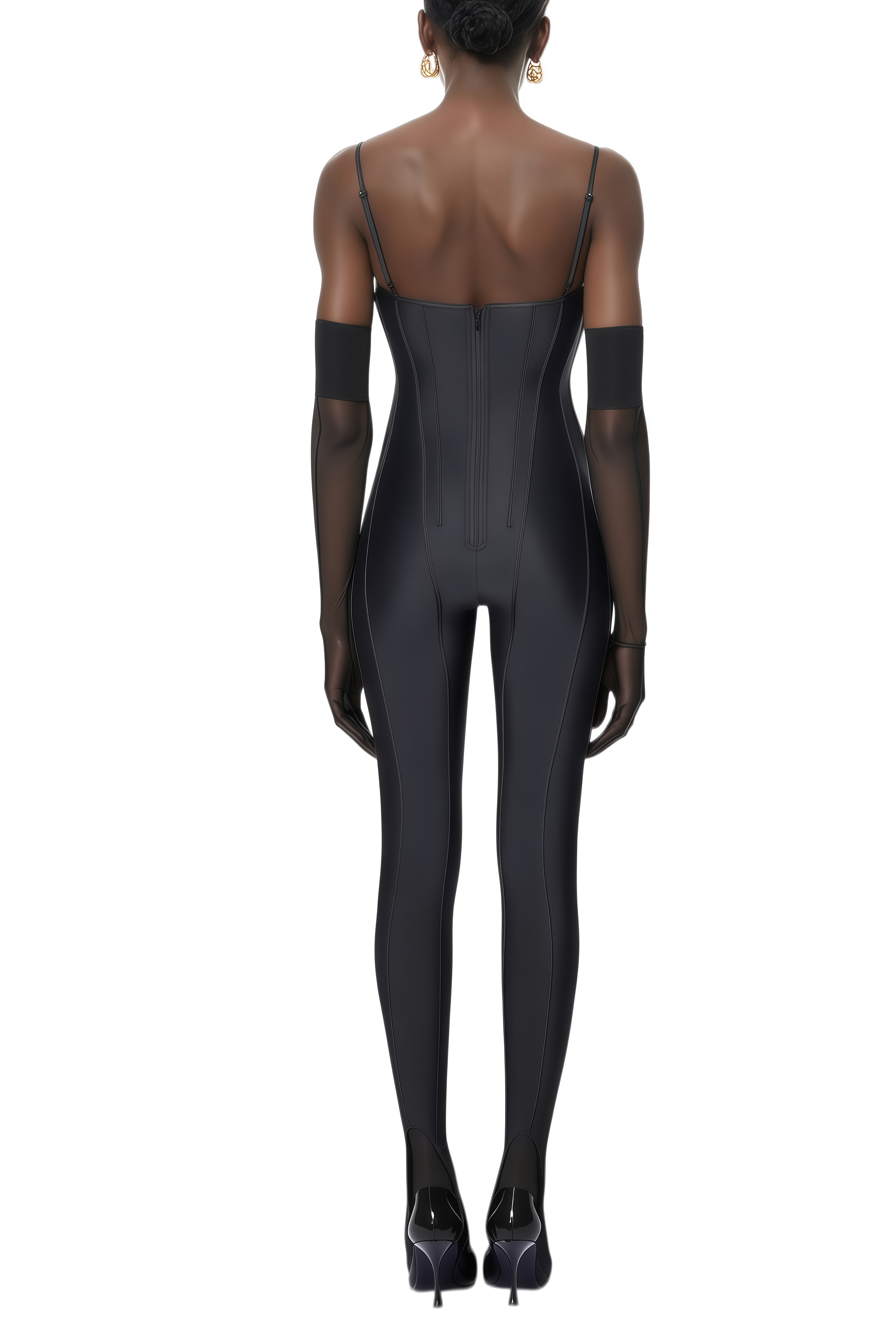 Miriam Black Corset Detail Jumpsuit