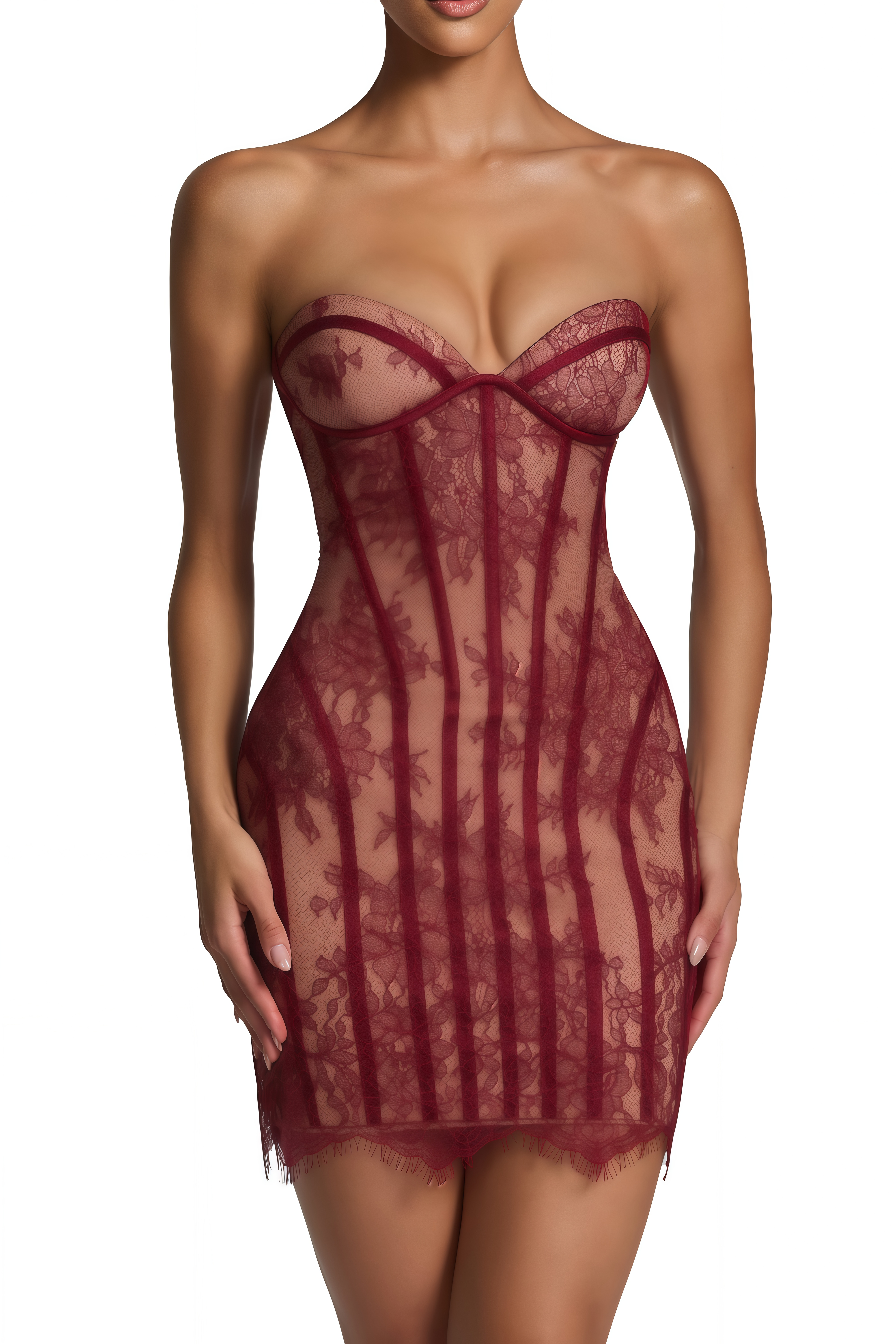 marcia mini dress Marcia Burgundy Floral Corset Mini Dress – Relvoux Womenswear