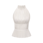 itsy open-back pleated top - itsy, it¡®s different