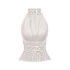 itsy open-back pleated top - itsy, it¡®s different