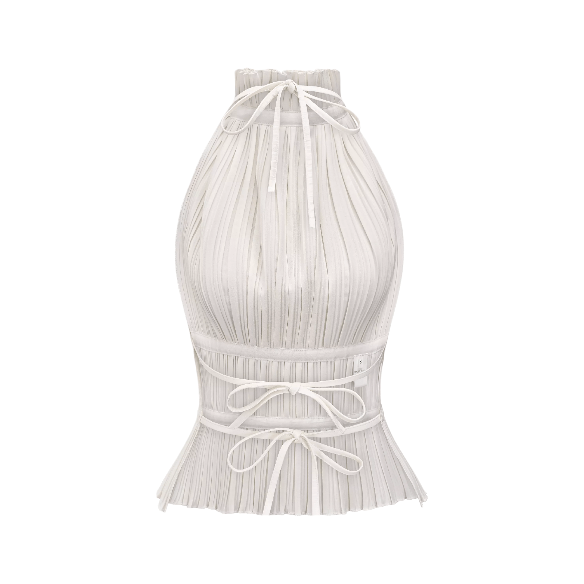 itsy open-back pleated top - itsy, it¡®s different